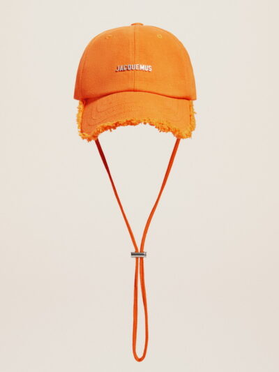Jacquemus La Casquette Artichaut Baseball Orange Cap