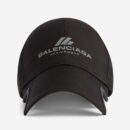 Balenciaga Activewear Cap in Black Baseball Cap