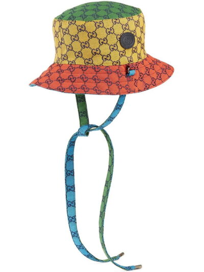 Gucci GG Canvas Multicolour Reversible Bucket Hat