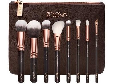 ZOEVA Brush Set Rose Golden Vol.1 Luxury Set 8 Piece
