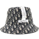 Dior Reversible Teddy-D Small Brim Bucket Blue Hat
