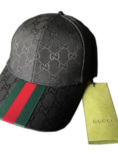 Gucci GG Canvas lends Baseball Cap in Black Hat