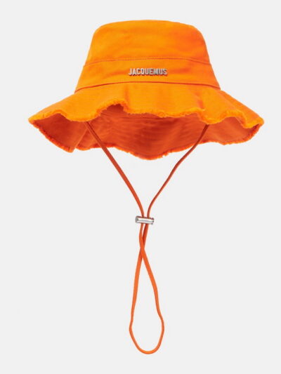 Jacquemus Le Bob Artichaut Bucket Hat in Orange