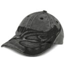 Vetements Flame Logo Mens Black Baseball Cap